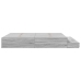Cama con Almacenamiento  Grey Sonoma Madera 180 x 200 cm