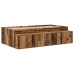Cama de Almacenamiento Madera Vieja Madera maciza y chapas