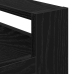 Carro de Cocina  Roble Negro 60x45x80 cm Madera Engineered