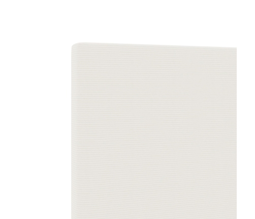 Cabecera  Diseño Sencillo Crema 160 cm Tela de Terciopelo