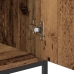 Consola de Madera Vieja 100x35x80 cm Madera Compuesta y Acero