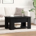 Mesa de Café de Roble Negro 79x49x41 cm Fabricada en Madera Ingenierizada