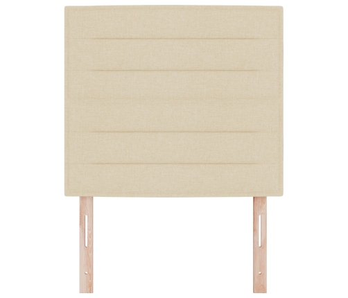 Cabecero  Crema Tela 80 cm Cabecero Rectangular