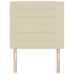 Cabecero  Crema Tela 80 cm Cabecero Rectangular