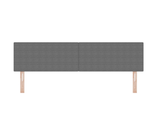 Cabecero  Diseño Sencillo Gris Claro 180 cm Tela de Pana
