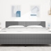 Cabecero  Diseño Sencillo Gris Claro 180 cm Tela de Pana