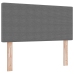 Cabezal  Diseño Simple Gris Claro 100 cm Tela de Pana