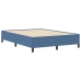 Estructura de Cama Azul 160x200 cm Tela de Corduroy