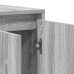 Aparador gris Sonoma gris Madera ingenierizada 135 x 41 x 75 cm