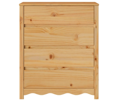 Cajonera  ""DRAMMEN"" 76,5x40x91 cm Madera Sólida de Pino