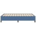 Estructura de Cama  Azul 140x200 cm Tela de Corduroy