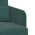 Sofá Cama  2 en 1 Verde Oscuro 65x80x83 cm de Terciopelo