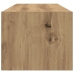 mueble para TV  de roble artesano 100x31x25,5 cm de madera elaborada