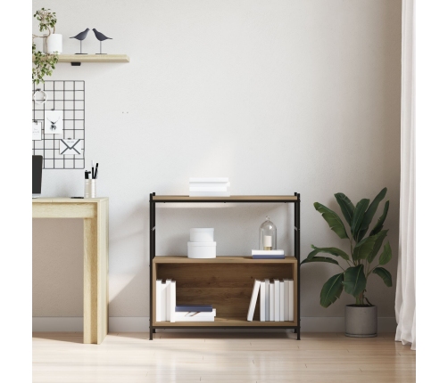 Cabinet de libros  Artisian Roble 80x30x78,5 cm Madera Elaborada