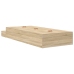Marco de Cama con Almacenamiento Sonoma Oak Madera elaborada