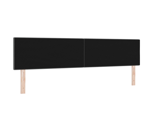 Cabecero Tapizado Gris Oscuro de  200 cm