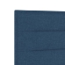 Estructura de Cama de Tela Azul  180x200 cm