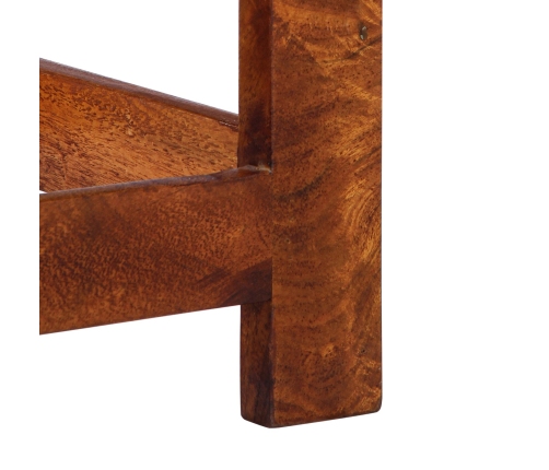 Soporte para Teléfono  35x35x75 cm de Madera Maciza de Acacia