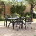 Set de 3 Negro Aluminio fundido Mediano Diseño Elegante