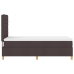 Base de Cama Box Spring Marrón oscuro Madera 100 x 200 cm