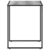 Mesa de Jardín  Gris 100x55x70 cm DPC y Acero