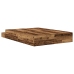 Estructura de Cama con Almacenamiento  Marrón Madera