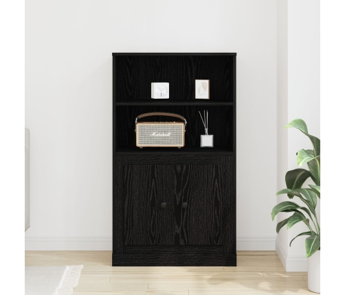 Mueble Alto  Roble Negro 60x35.5x103.5 cm Madera Resistente