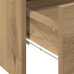 Mesa de Café  - Roble Artesanal - 102x55x43.5 cm - Hecha de Madera Elaborada