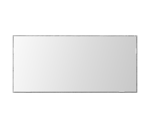 Gabinete de Espejo de Baño  con Luz LED Gris Sonoma 80x37 cm