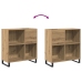Gabinete para Discos Madera Vieja 84.5x38x90 cm Madera Engineered