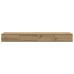 Mesa de Noche Roble Madera 150 x 36.5 x 16.5 cm Mesa de Noche