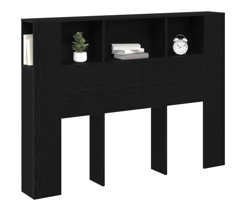 Cabecera de Roble Negro de  - 140x19x104.5 cm - Hecha de Madera Ingenierizada