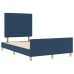 Cama  Azul 140x190 cm de Tela
