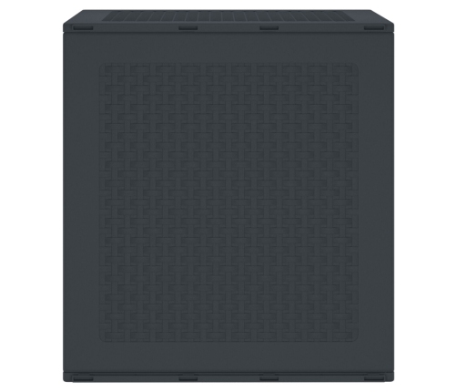 Caja de Almacenamiento Antracita 55x53x57 cm PP