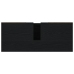 Mueble para lavabo de baño  Negro Roble 80x33x60 cm Madera elaborada