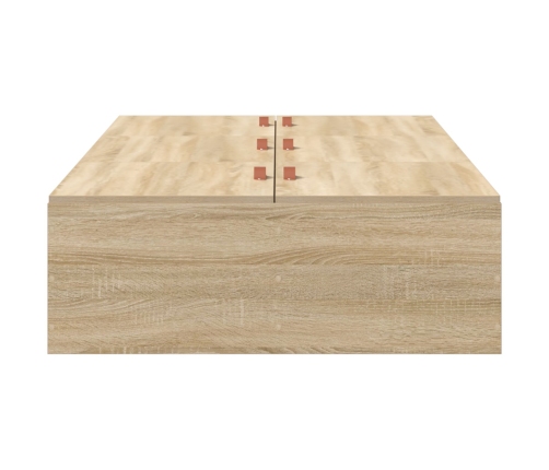 Estructura de Cama  Roble Sonoma 90x190 cm
