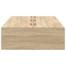 Estructura de Cama  Roble Sonoma 90x190 cm