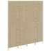Divisores de habitación  Beige Madera, Tela