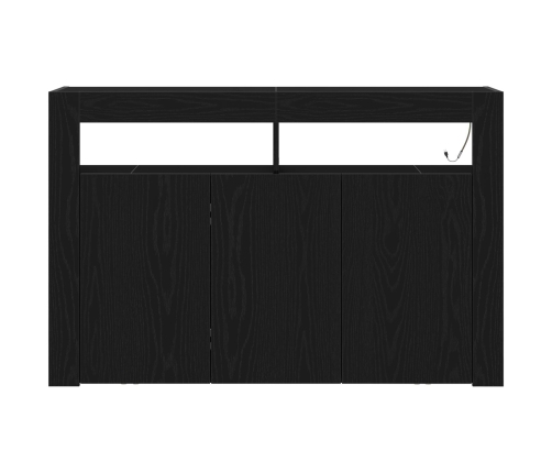 Aparador  Roble negro Madera engineered 116 x 30 x 75 cm