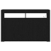 Aparador  Roble negro Madera engineered 116 x 30 x 75 cm