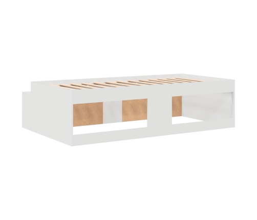 Estructura de Cama de Almacenamiento Blanca 80x200 cm