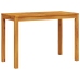 Conjunto de comedor para el jardín de 3 piezas  de madera maciza de acacia