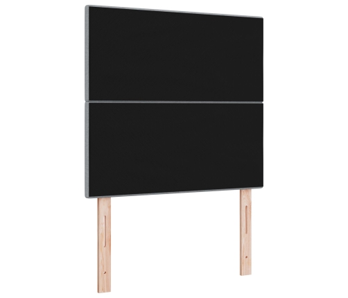 Cabecero Acolchado  Gris Claro 80 cm Tela