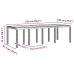 Juego de Comedor de Jardín de 9 Piezas con Cojines Anthracite Poly Rattan