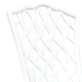 Juego de Bistro de Jardín de 3 Piezas  Color Blanco en Aluminio Fundido