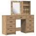 Set de Tocador de 3 Piezas  con LED en Madera Artesanal Elaborada