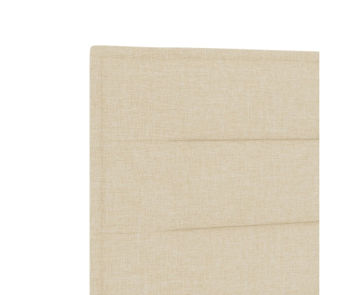 Cabecero  Crema Tela 80 cm Cabecero Rectangular