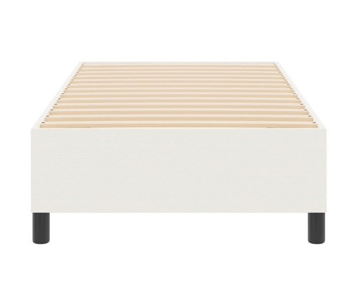 Cama Box Spring  Crema 80x200 cm Tela de pana