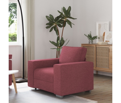 Sillón  Rojo Vino 59 cm Tela