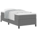Estructura de Cama  Gris Claro 100x200 cm Tela de Corduroy